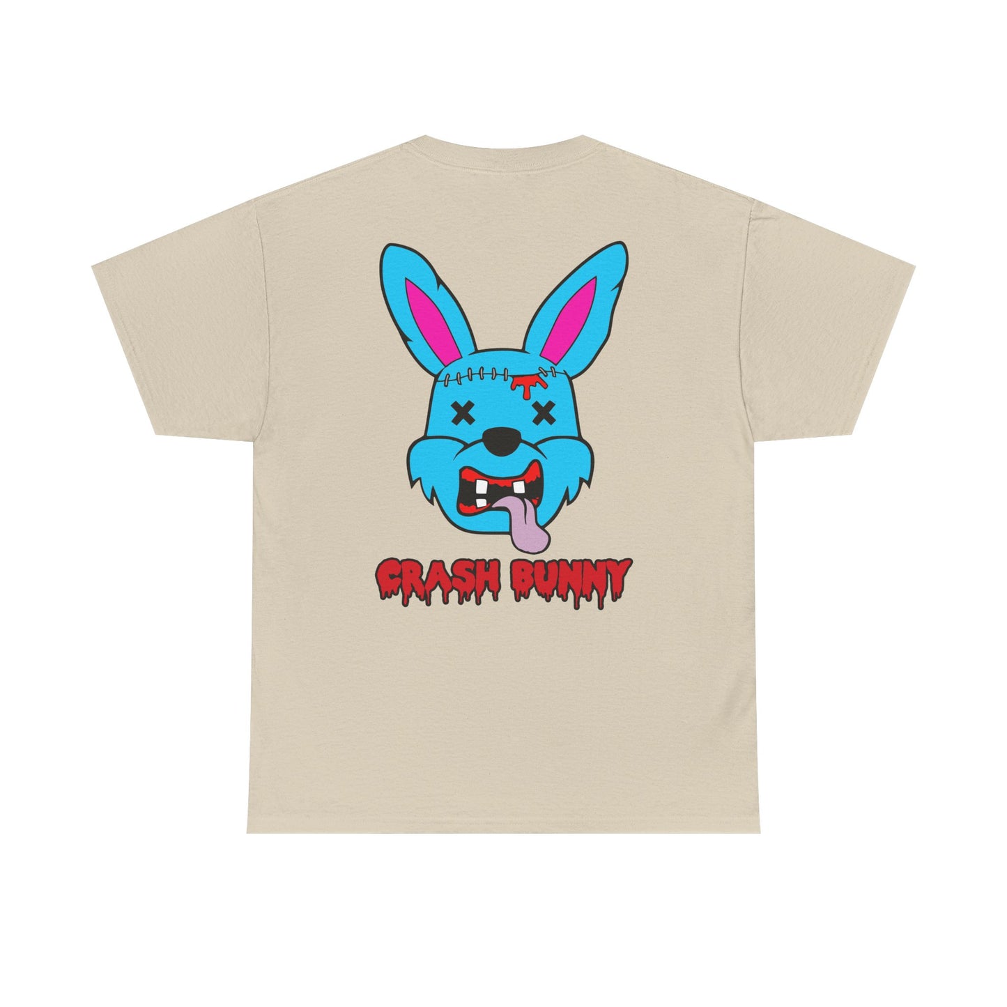 Crash Bunny, Rad Moto Bunny, Heavy Cotton T-Shirt