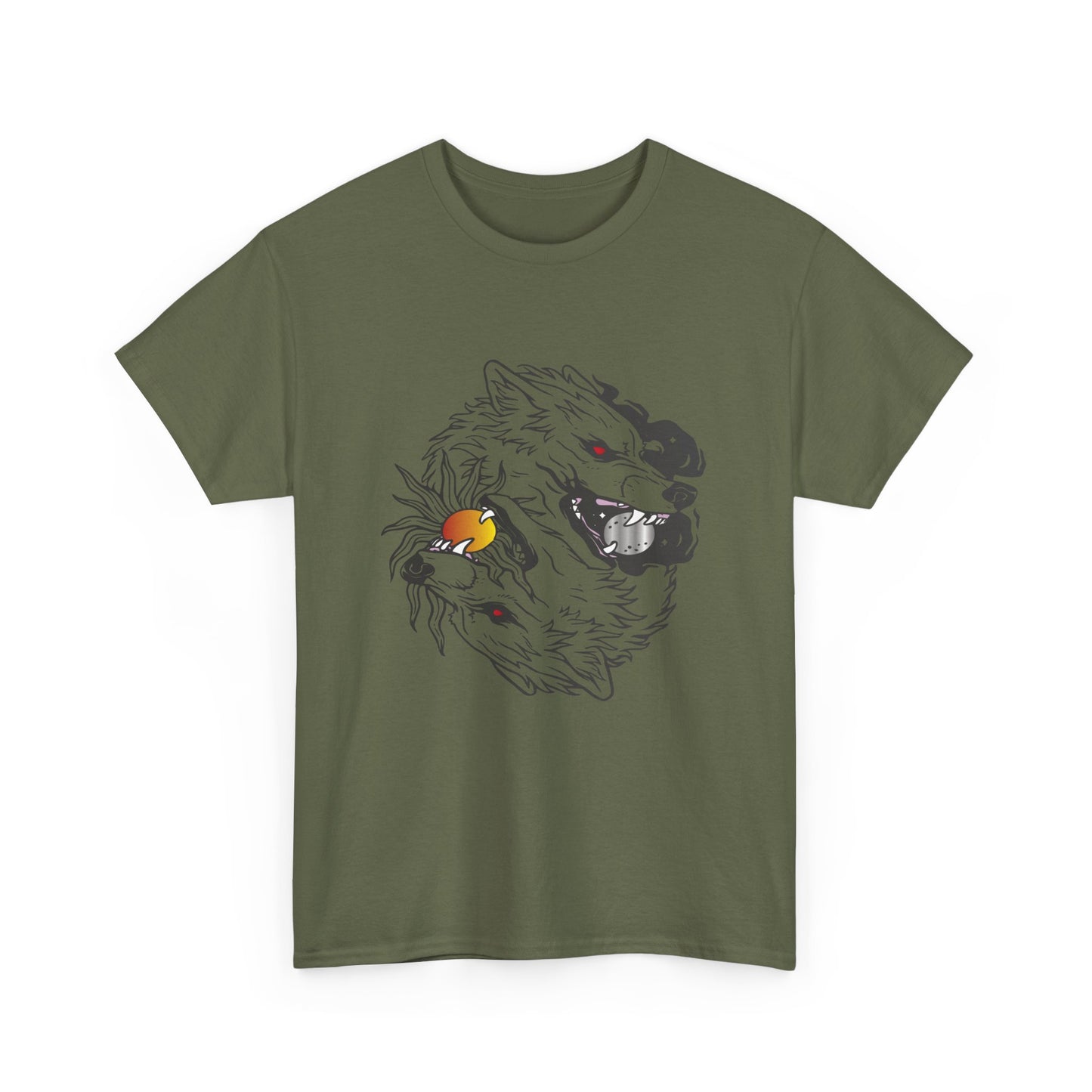 Wolfs. Heavy Cotton T-Shirt