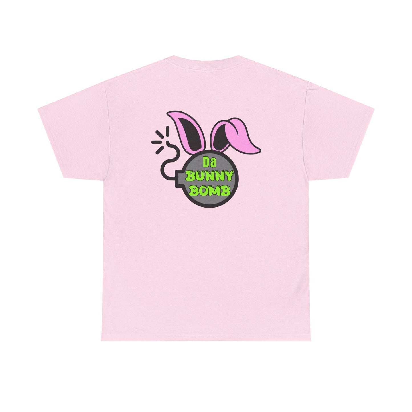 Da Bunny Bomb, Rad Moto Bunny, Heavy Cotton T-Shirt