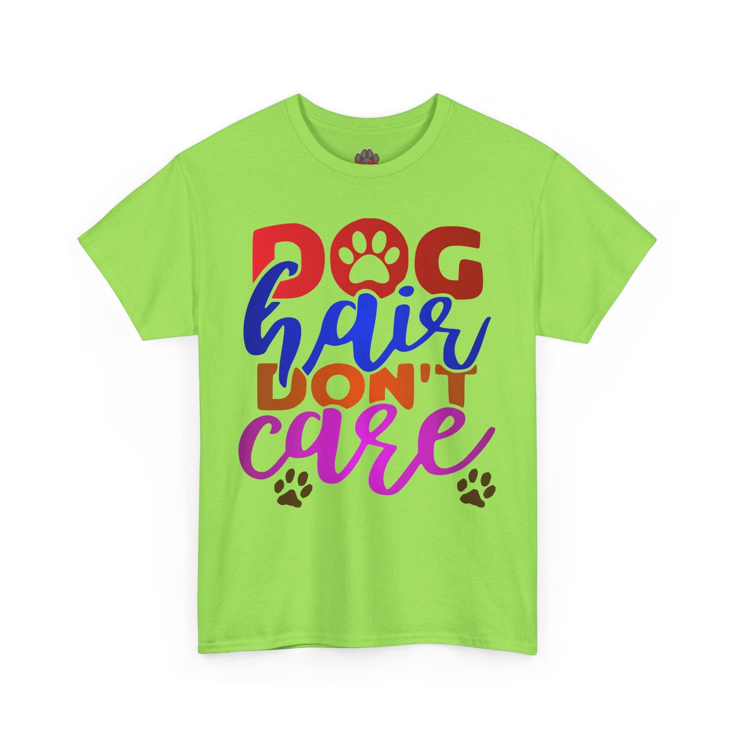 Dog Hair Don't Care. Heavy Cotton T-Shirt