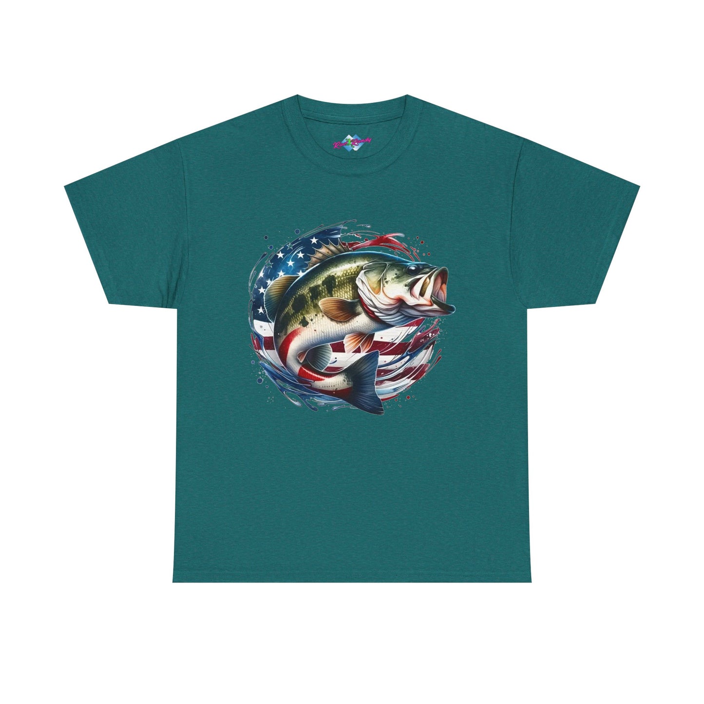 American Bass, Heavy Cotton T-Shirt