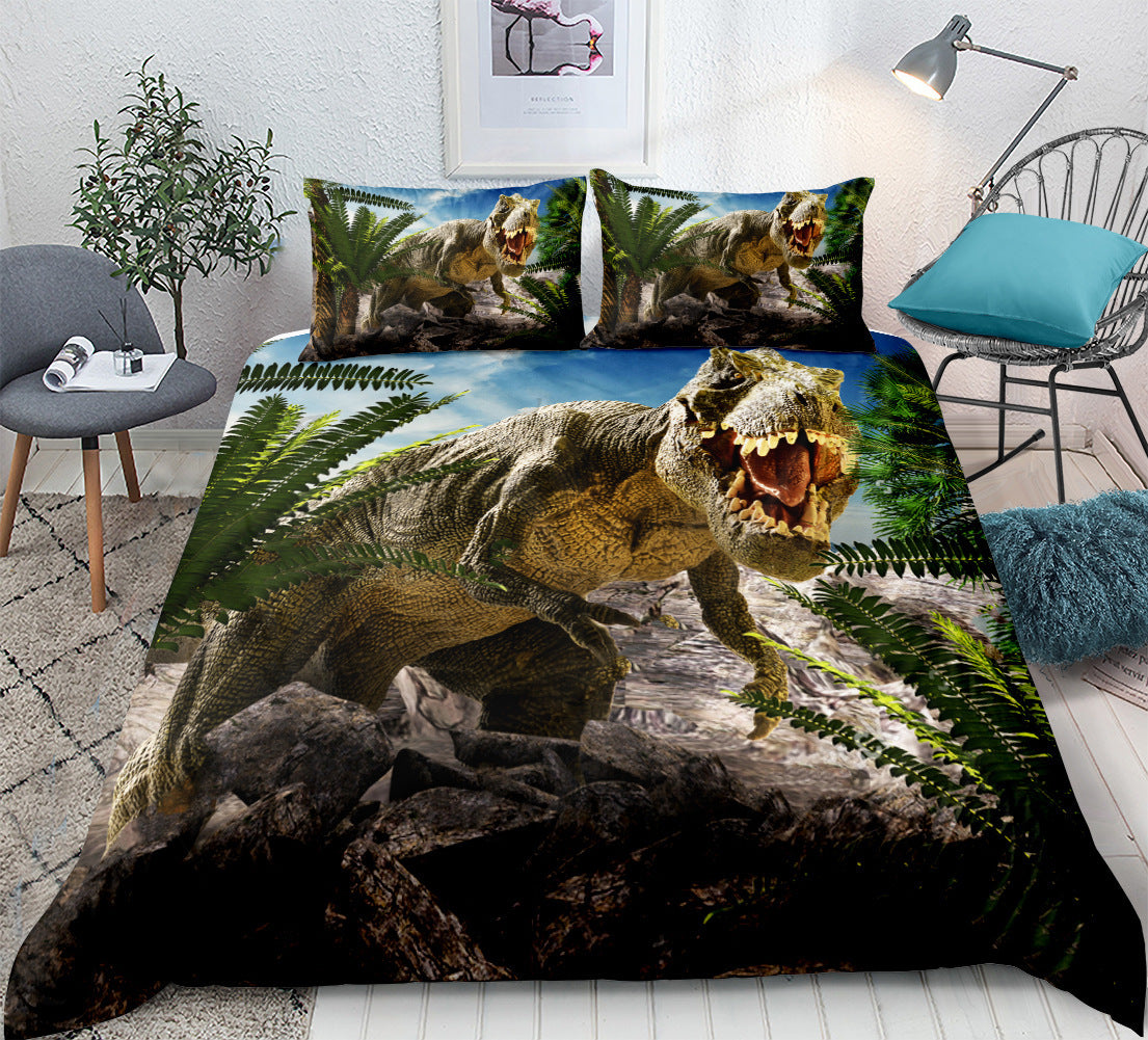 Dinosaur 3D Bed Set