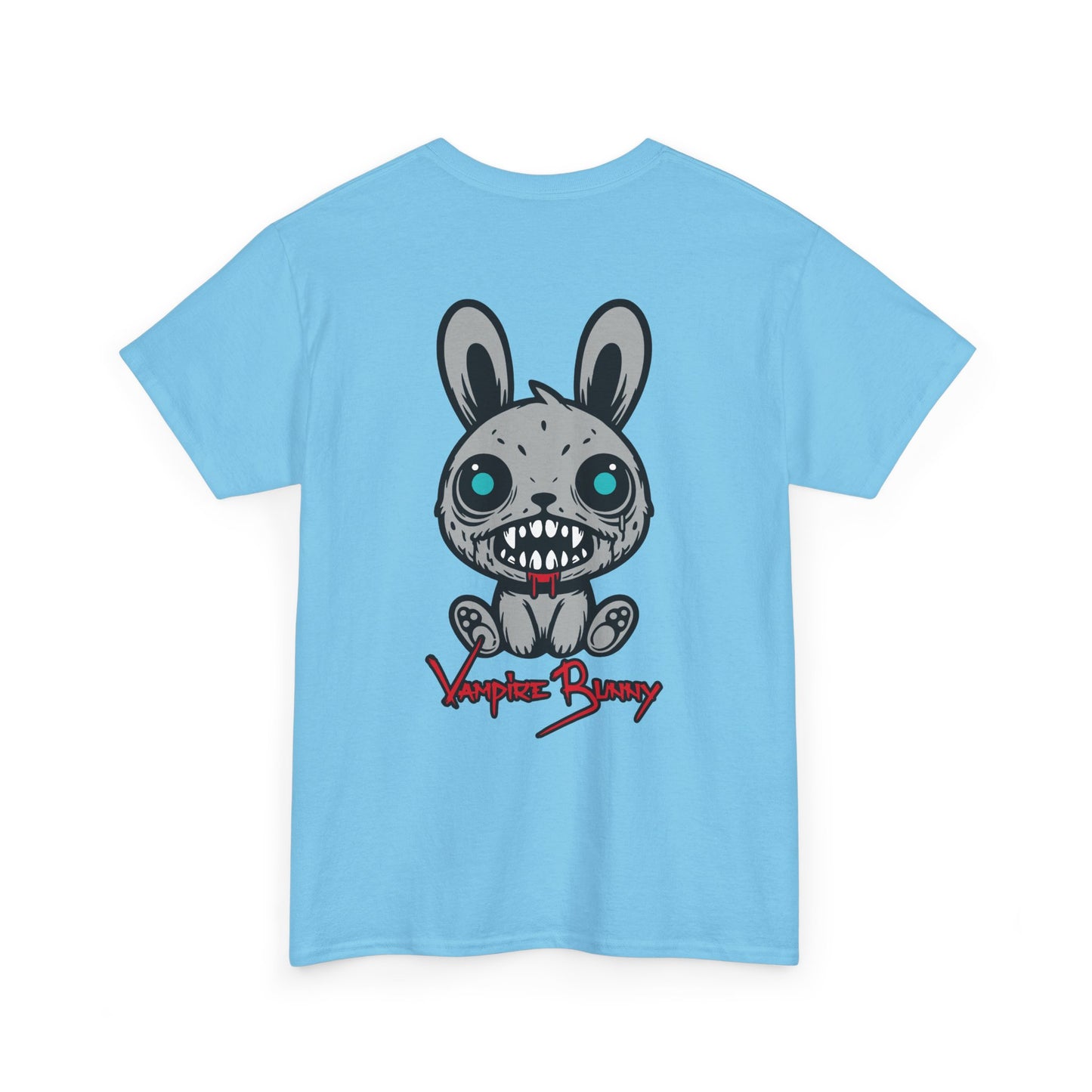 Vampire Bunny, Rad Moto Bunny, Heavy Cotton T-Shirt
