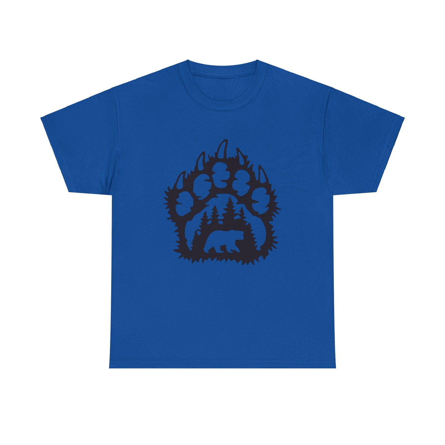 Bear Paw. Heavy Cotton T-Shirt