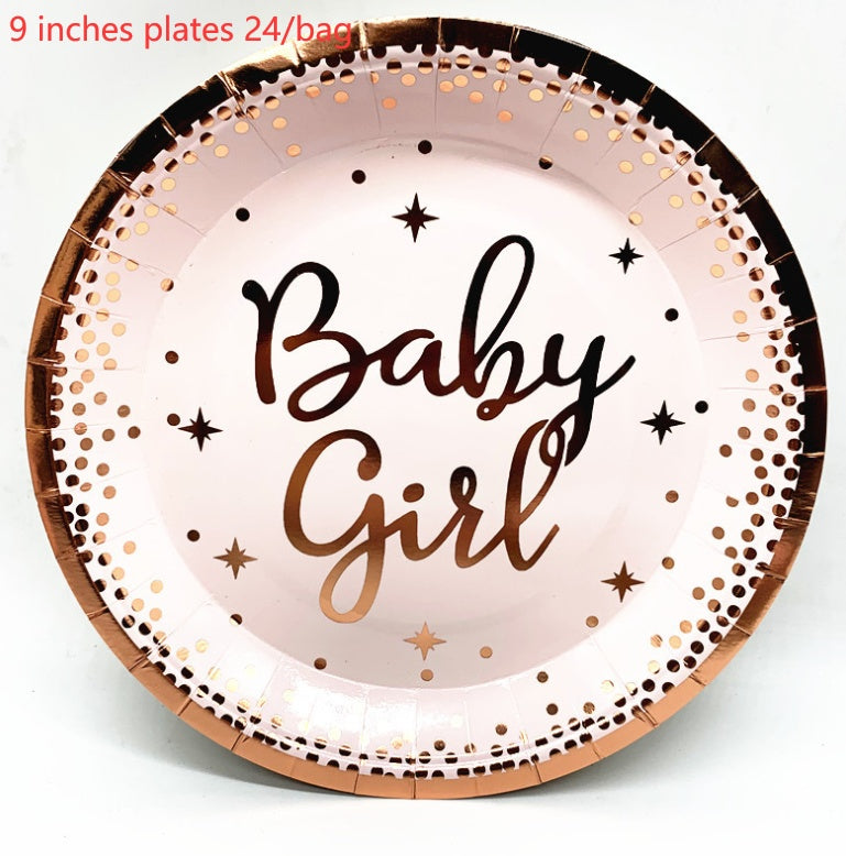 BABY GIRL Party Set