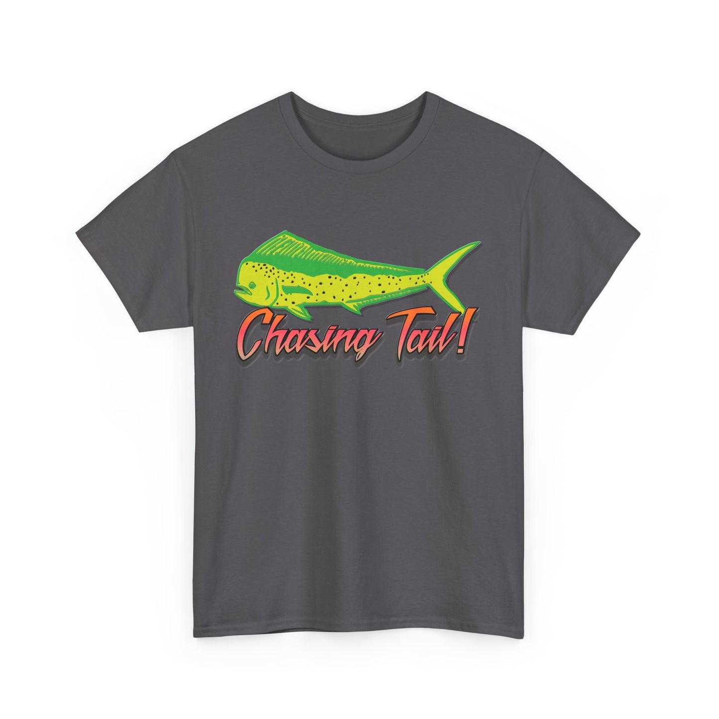 Chasing Tail Dorado. Heavy Cotton T-Shirt
