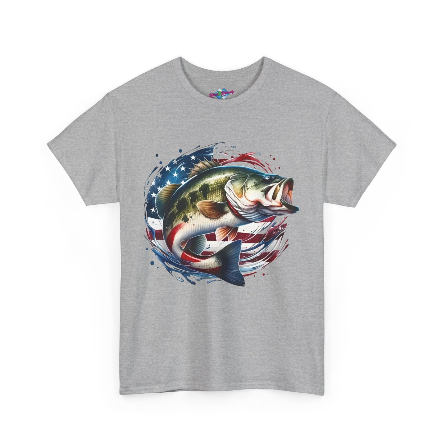 American Bass, Heavy Cotton T-Shirt