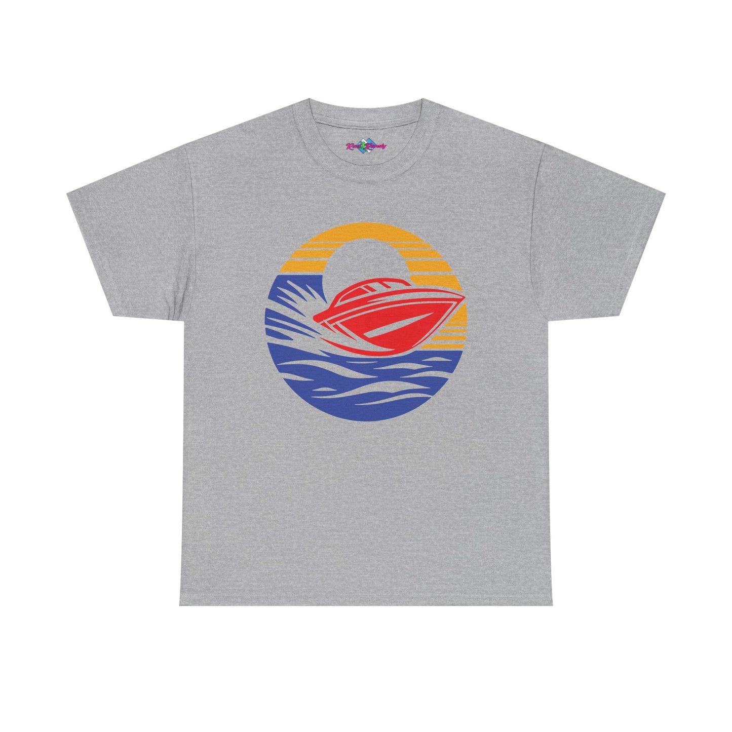Boating. Heavy Cotton T-Shirt