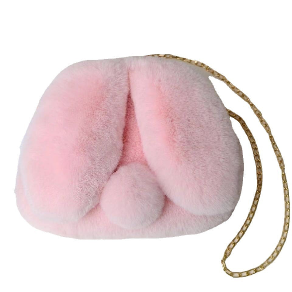 Rabbit Ears Plush One-shoulder Satchel