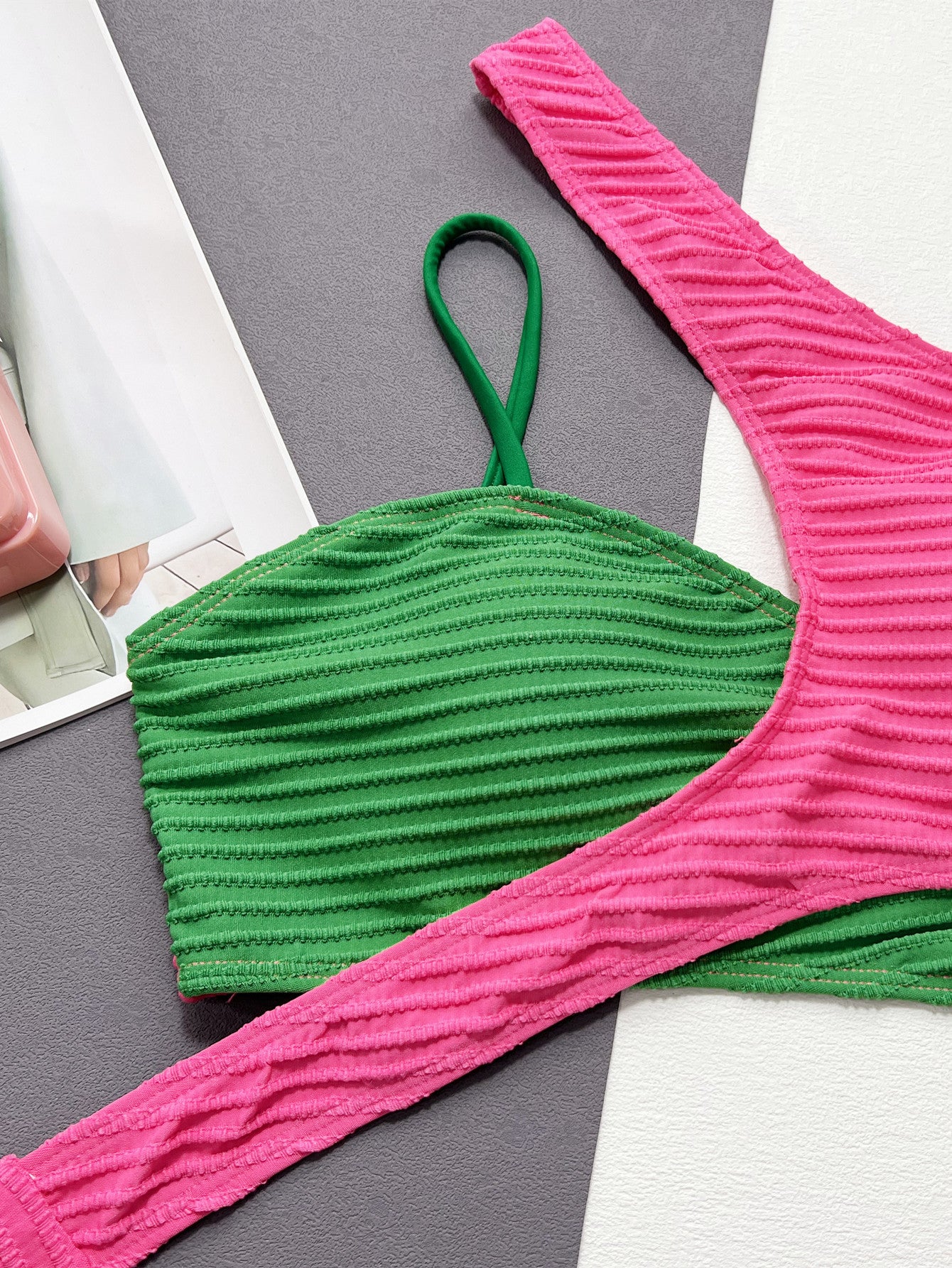 Color Split Swimwear