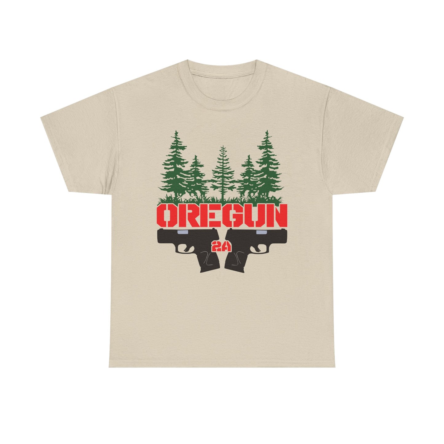 Oregun 2a Forest. Heavy Cotton T-Shirt