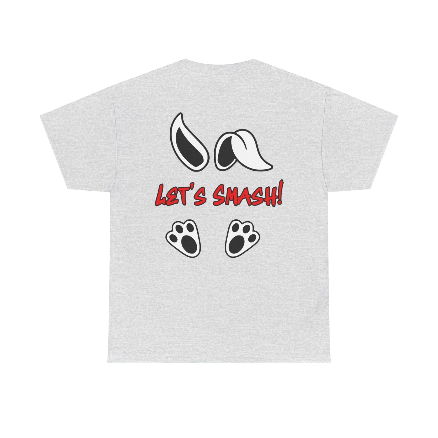 Let's Smash!, Rad Moto Bunny, Heavy Cotton T-Shirt