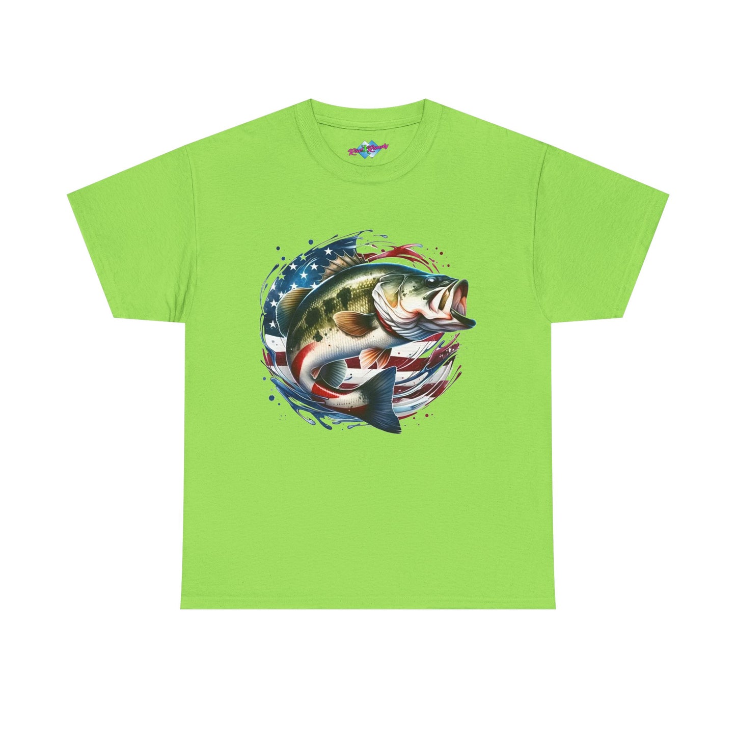 American Bass, Heavy Cotton T-Shirt