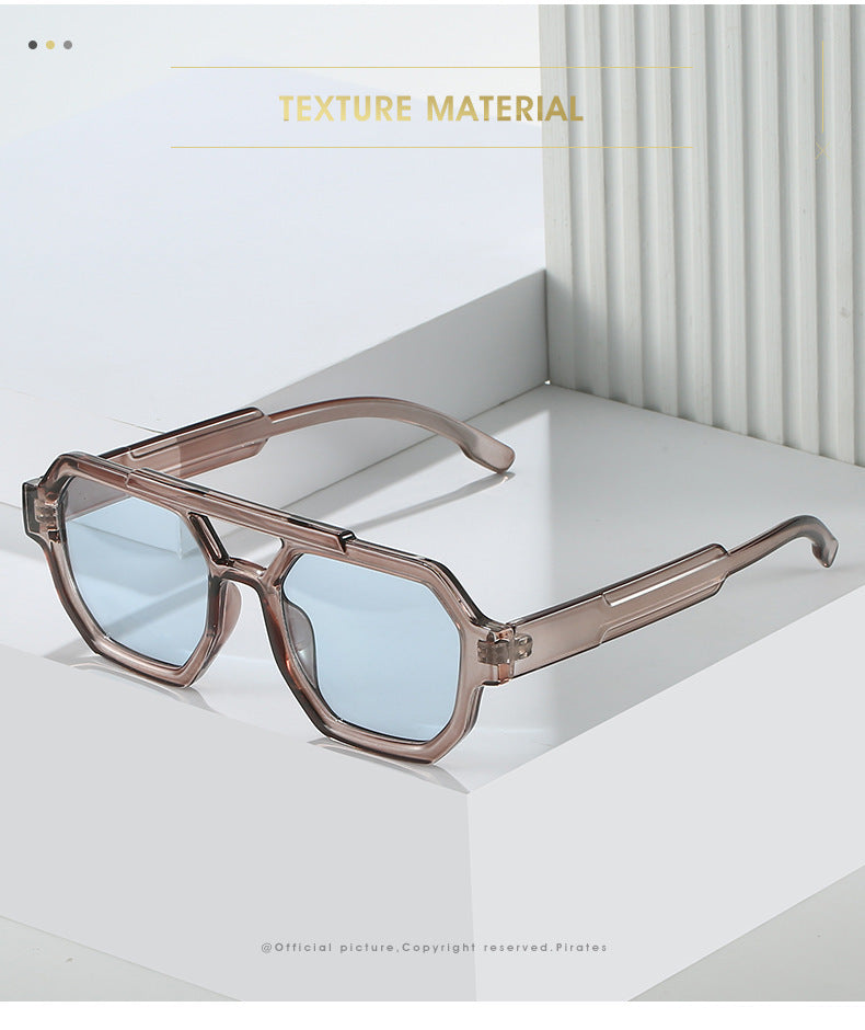 Bold Double Beam Sunglasses