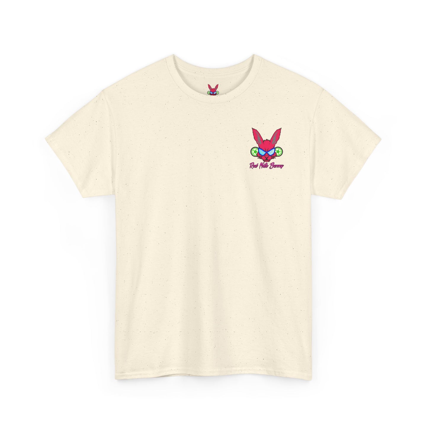 Comedian Moto Bunny, Rad Moto Bunny, Heavy Cotton T-Shirt