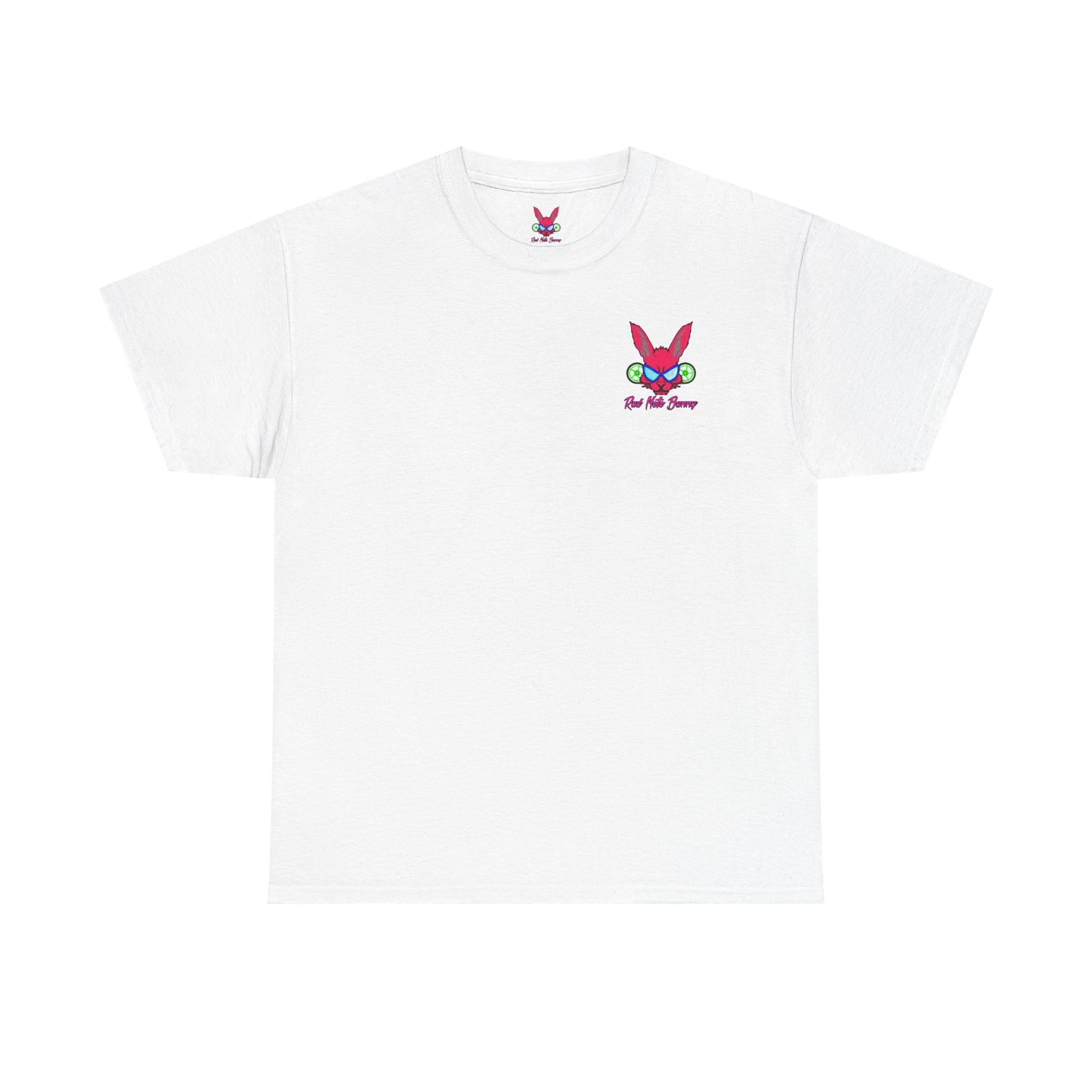 Comedian Moto Bunny, Rad Moto Bunny, Heavy Cotton T-Shirt