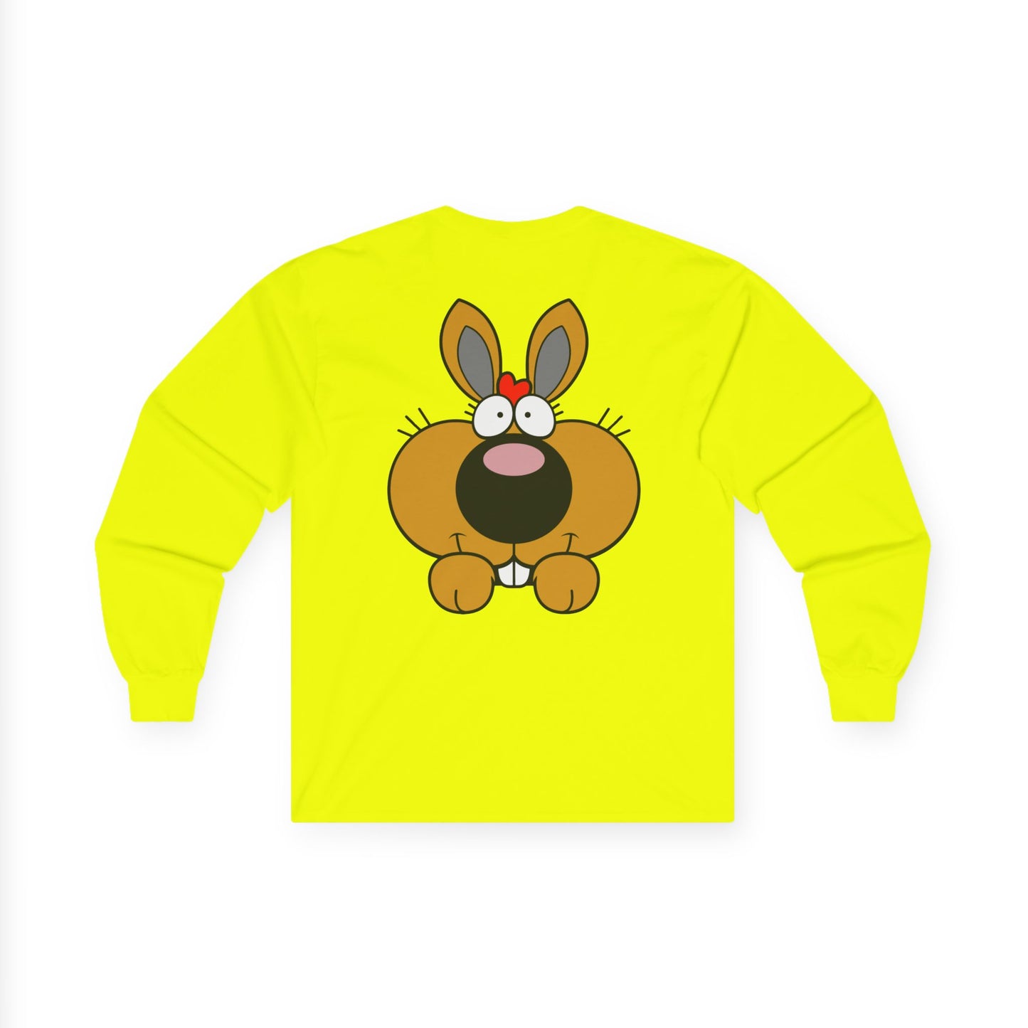 Love Bunny, Rad Moto Bunny, Unisex Long Sleeve Tee - Bold Graphic T-Shirt for Motorcycle Enthusiasts