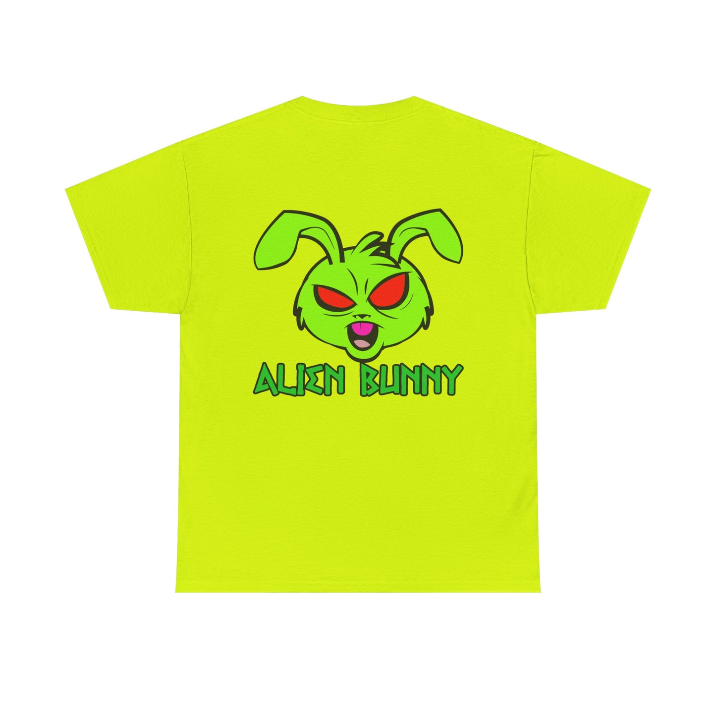 Alien Bunny, Rad Moto Bunny, Heavy Cotton T-Shirt