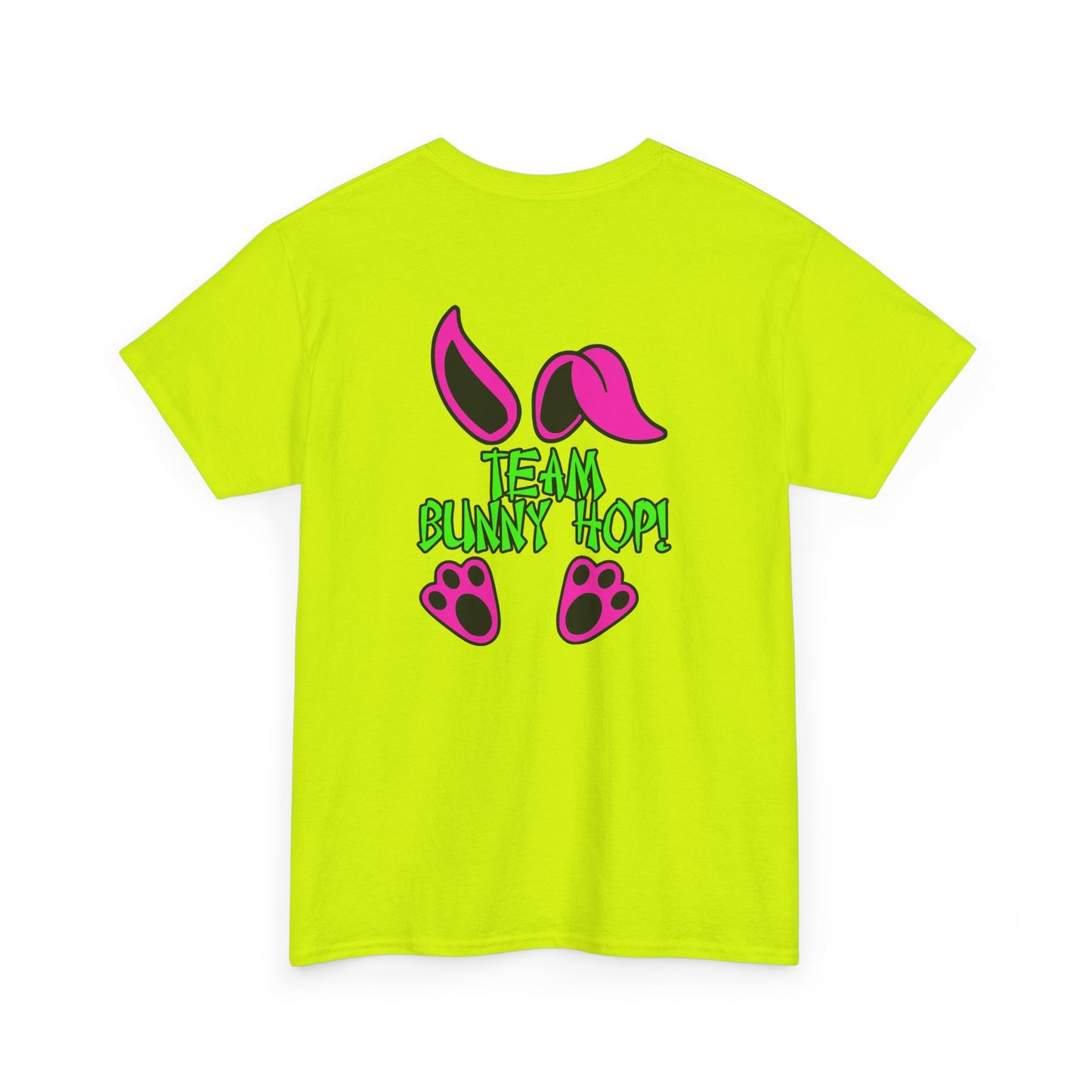 Team Bunny Hop, Rad Moto Bunny, Heavy Cotton T-Shirt