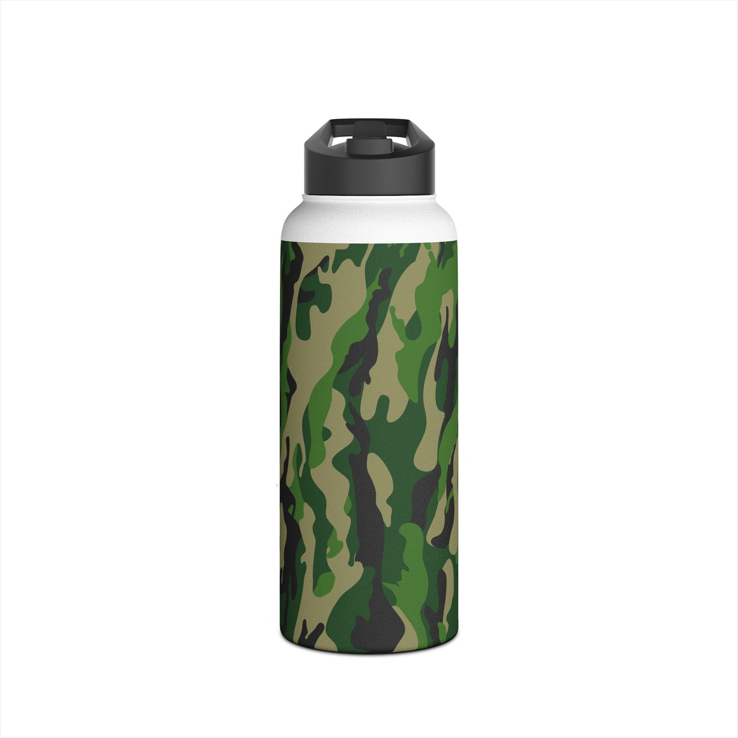 Camo. Stainless Steel Water Bottle