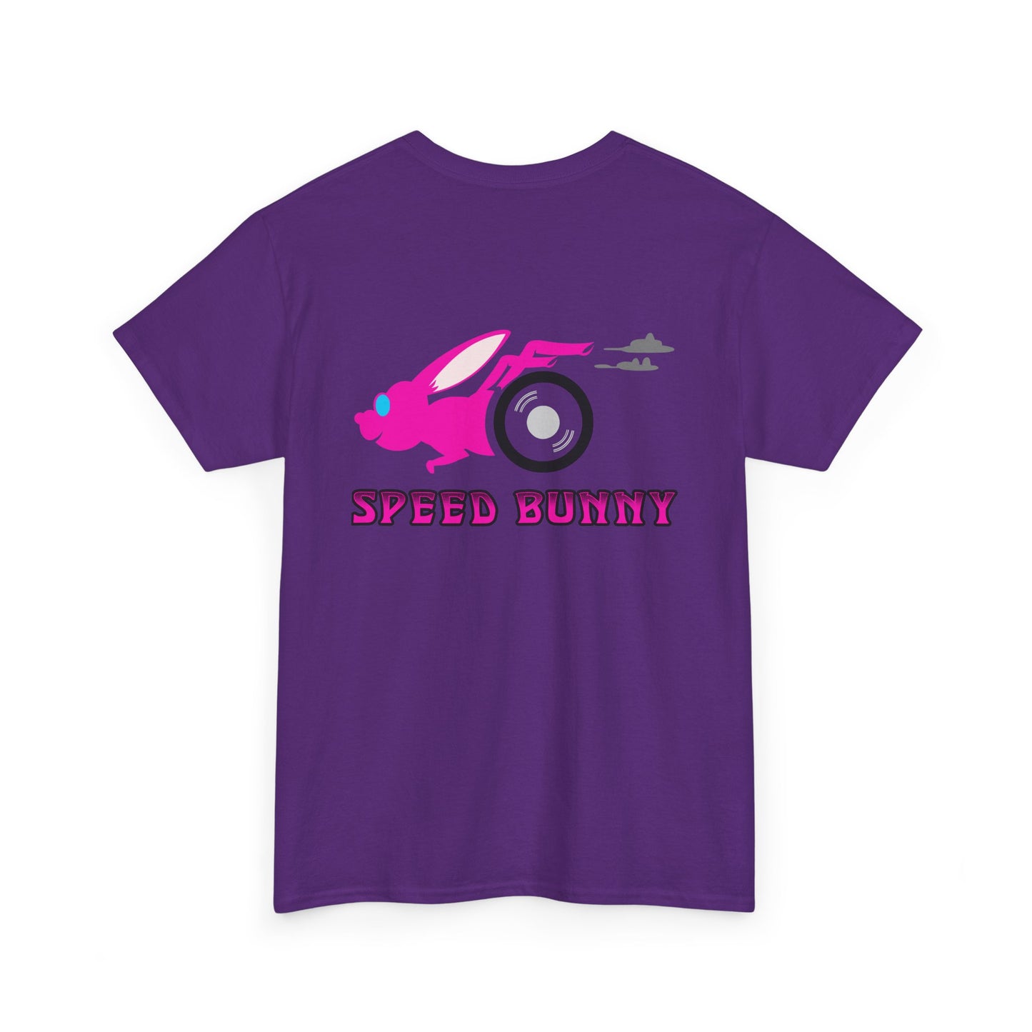 Speed Bunny, Rad Moto Bunny, Heavy Cotton T-Shirt