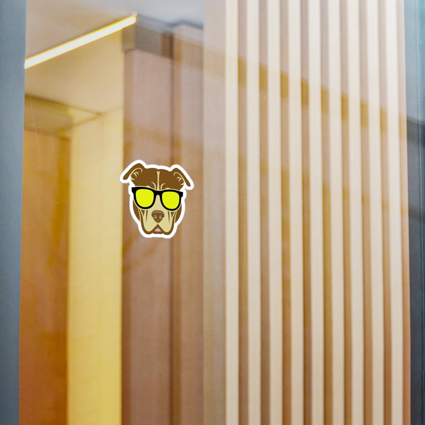 Kewl Dog. Kiss-Cut Vinyl Sticker