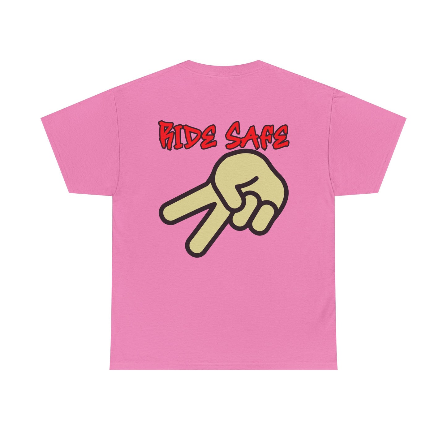 Ride Safe, Rad Moto Bunny, Heavy Cotton T-Shirt