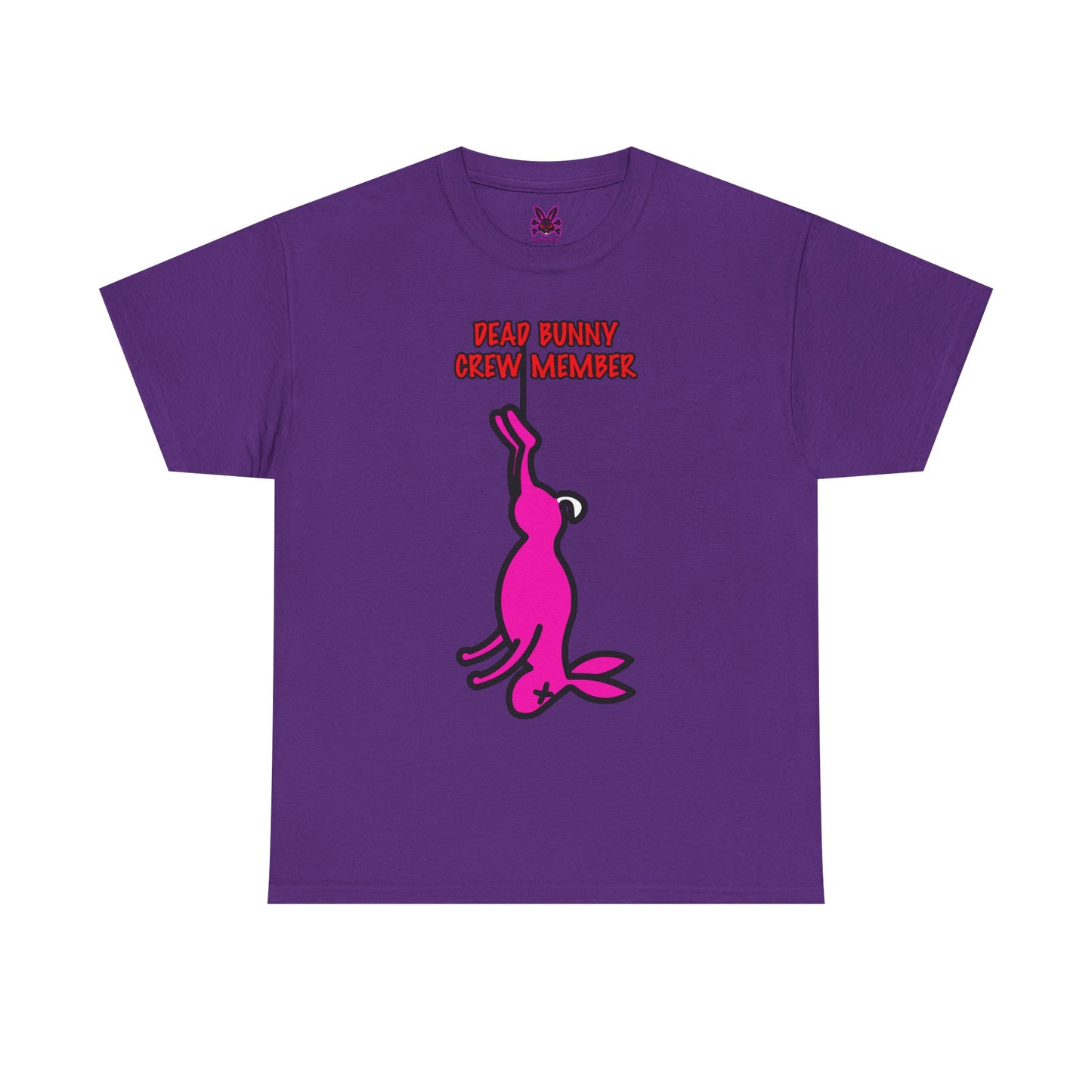 Dead Bunny Crew Member. Rad Moto Bunny, Heavy Cotton T-Shirt