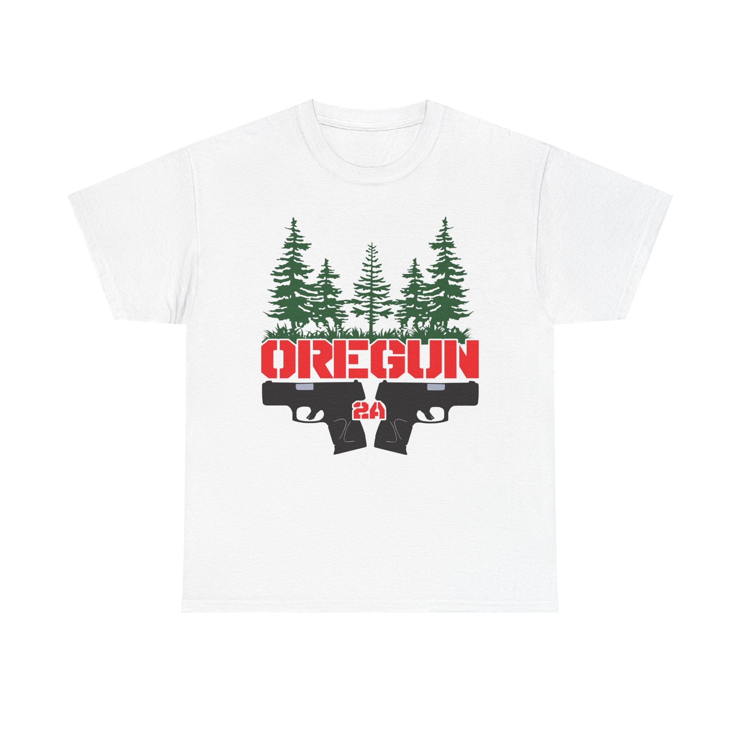 Oregun 2a Forest. Heavy Cotton T-Shirt
