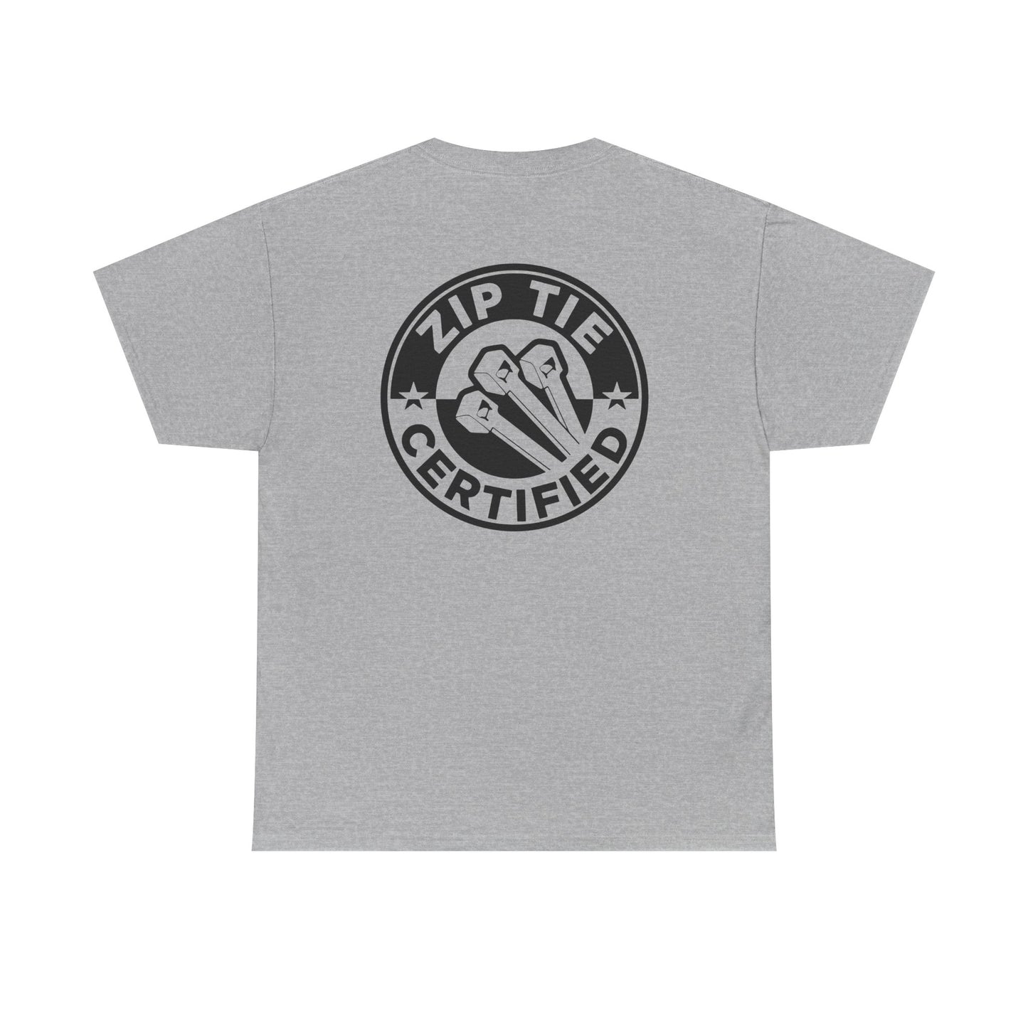 Zip Tie Certified, Rad Moto Bunny, Heavy Cotton T-Shirt