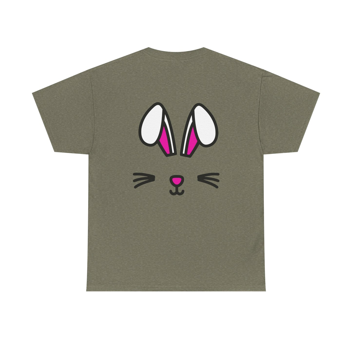 Bunny Face, Rad Moto Bunny, Heavy Cotton T-Shirt