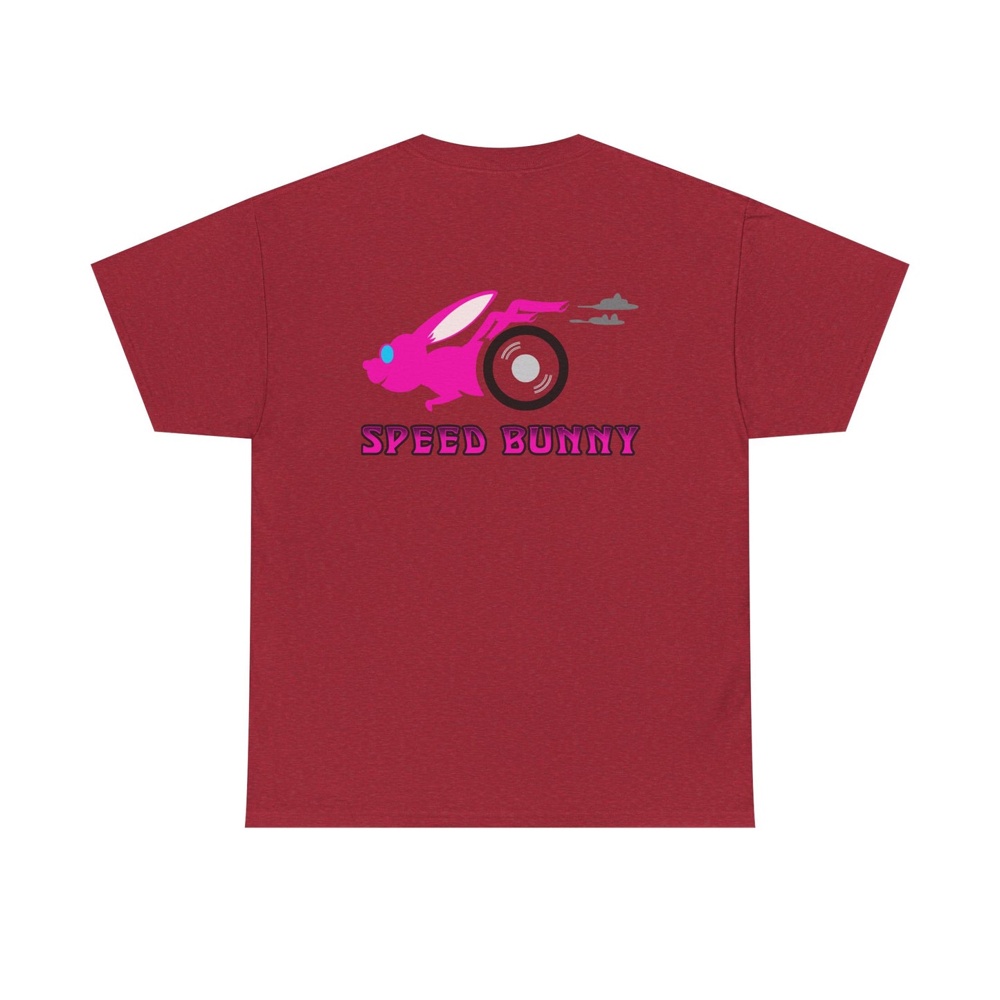 Speed Bunny, Rad Moto Bunny, Heavy Cotton T-Shirt