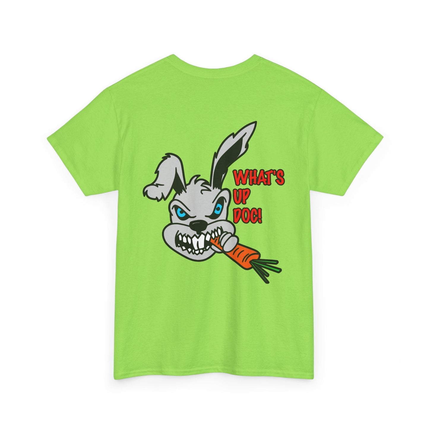 What's up Doc Bunny, Rad Moto Bunny, Heavy Cotton T-Shirt