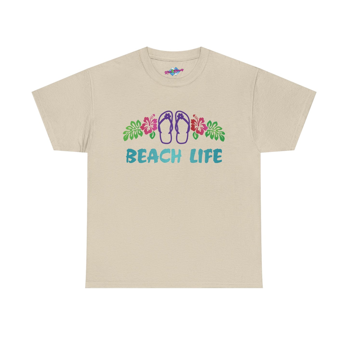 Beach Life, Heavy Cotton T-Shirt