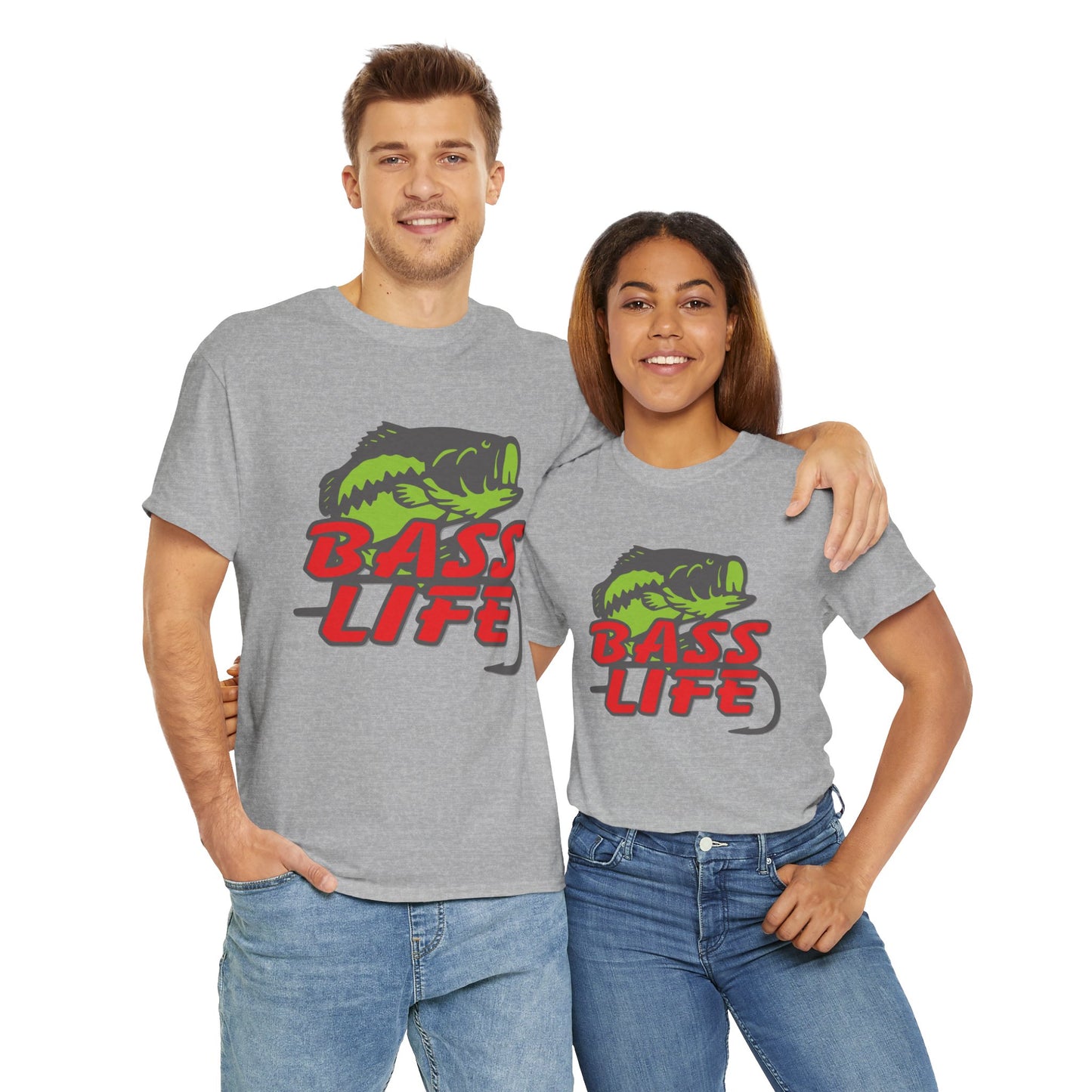 Bass Life. Heavy Cotton T-Shirt