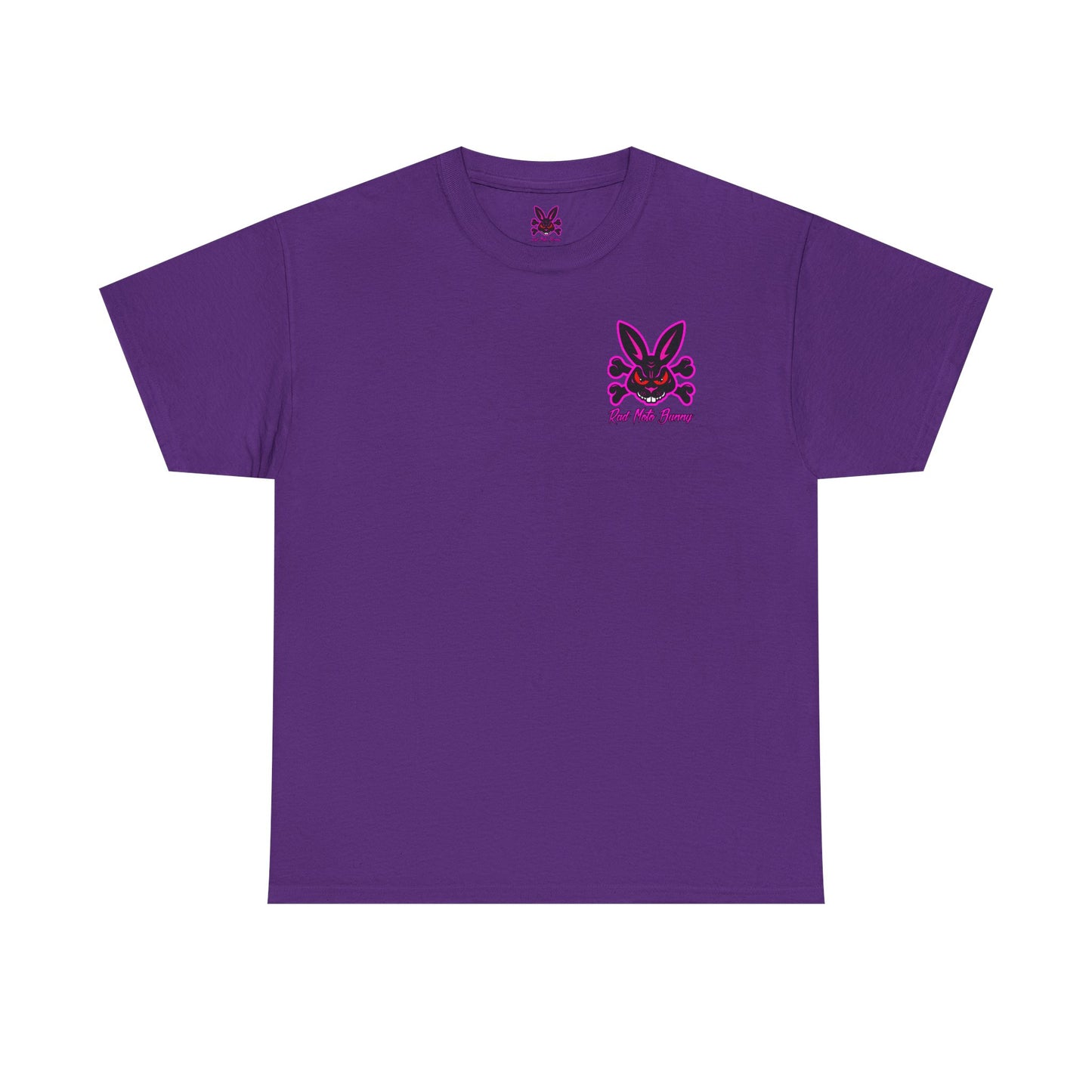 Back Off Sucker Bunny, Rad Moto Bunny, Heavy Cotton T-Shirt