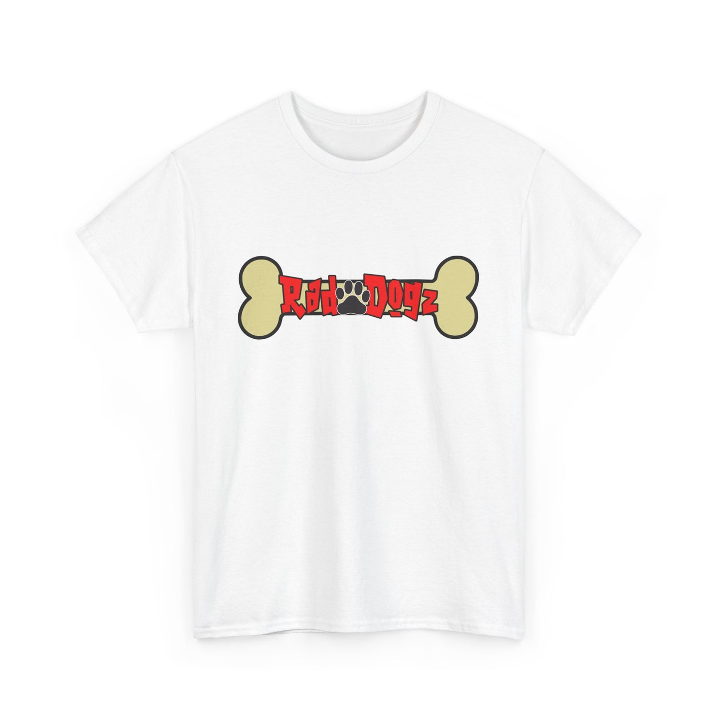 Rad Dogz Bone. Heavy Cotton T-Shirt