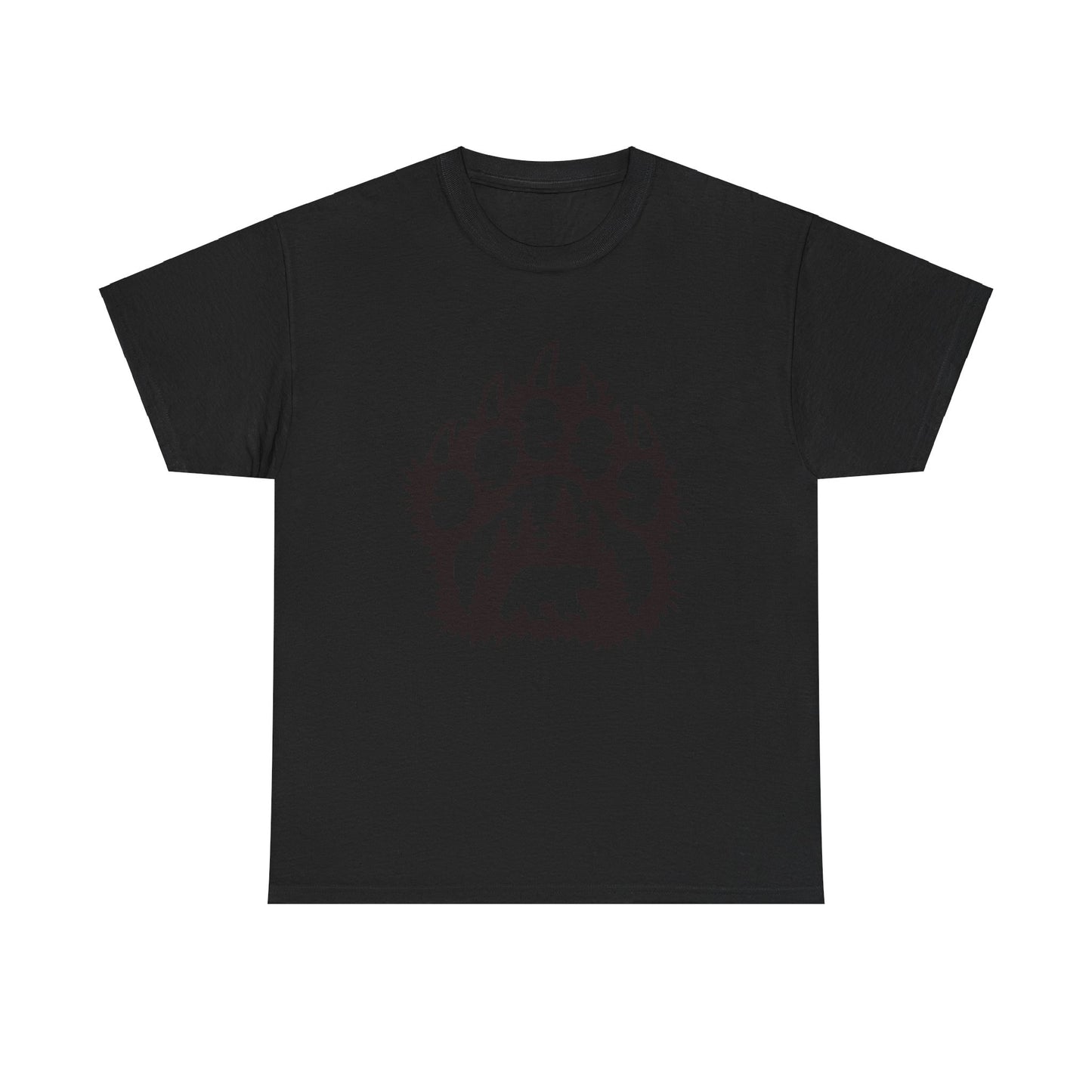 Bear Paw. Heavy Cotton T-Shirt