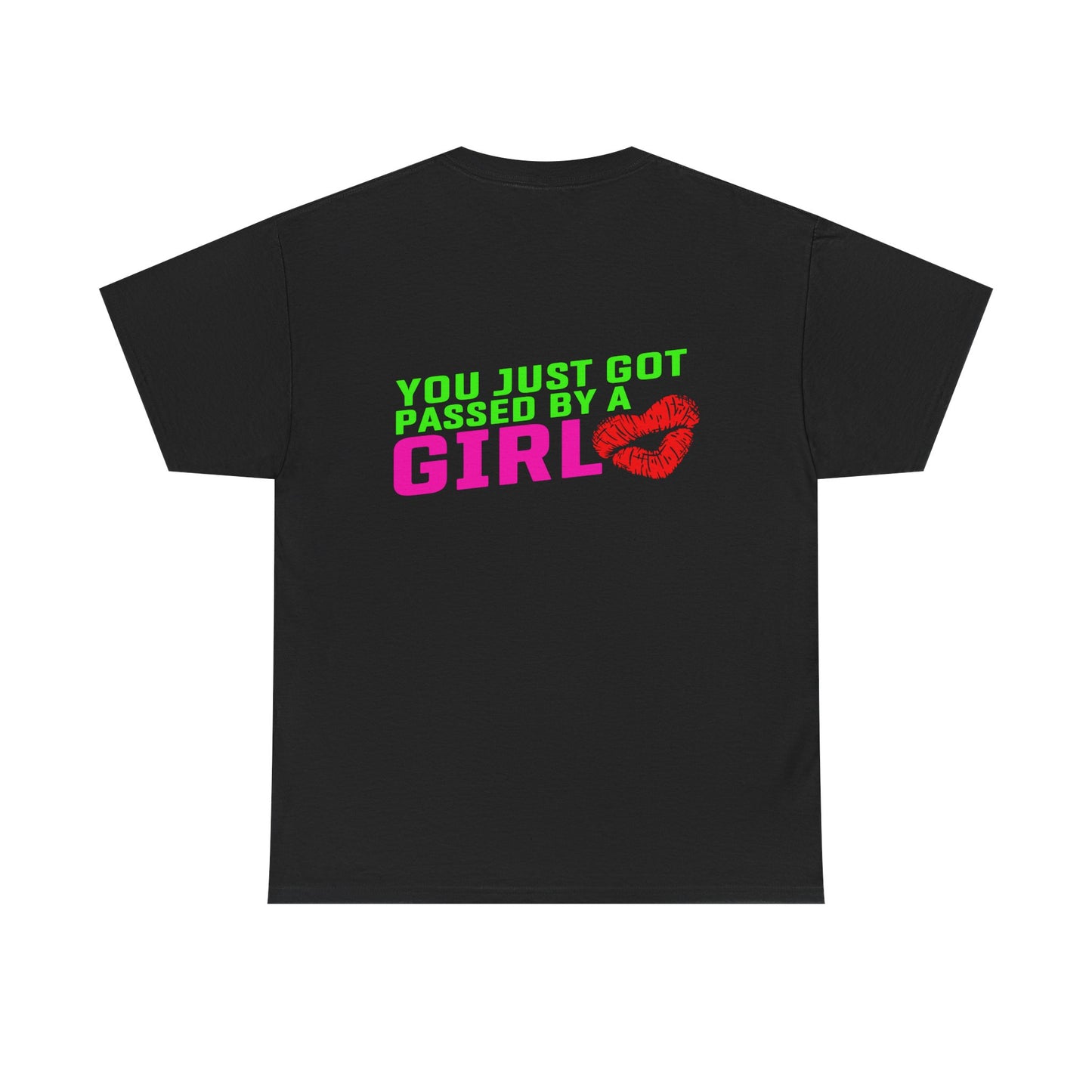 You just got passed by a Girl, Rad Moto Bunny, Heavy Cotton T-Shirt