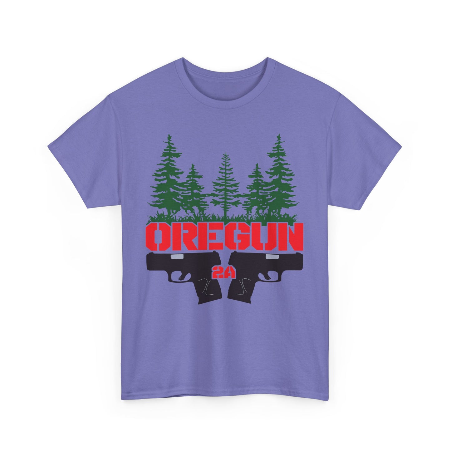 Oregun 2a Forest. Heavy Cotton T-Shirt
