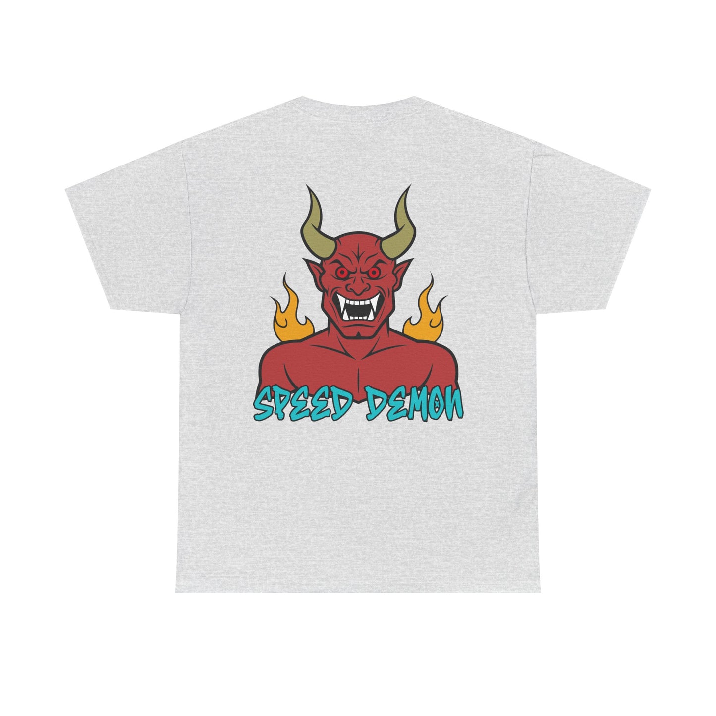 Speed Demon, Rad Moto Bunny, Heavy Cotton T-Shirt