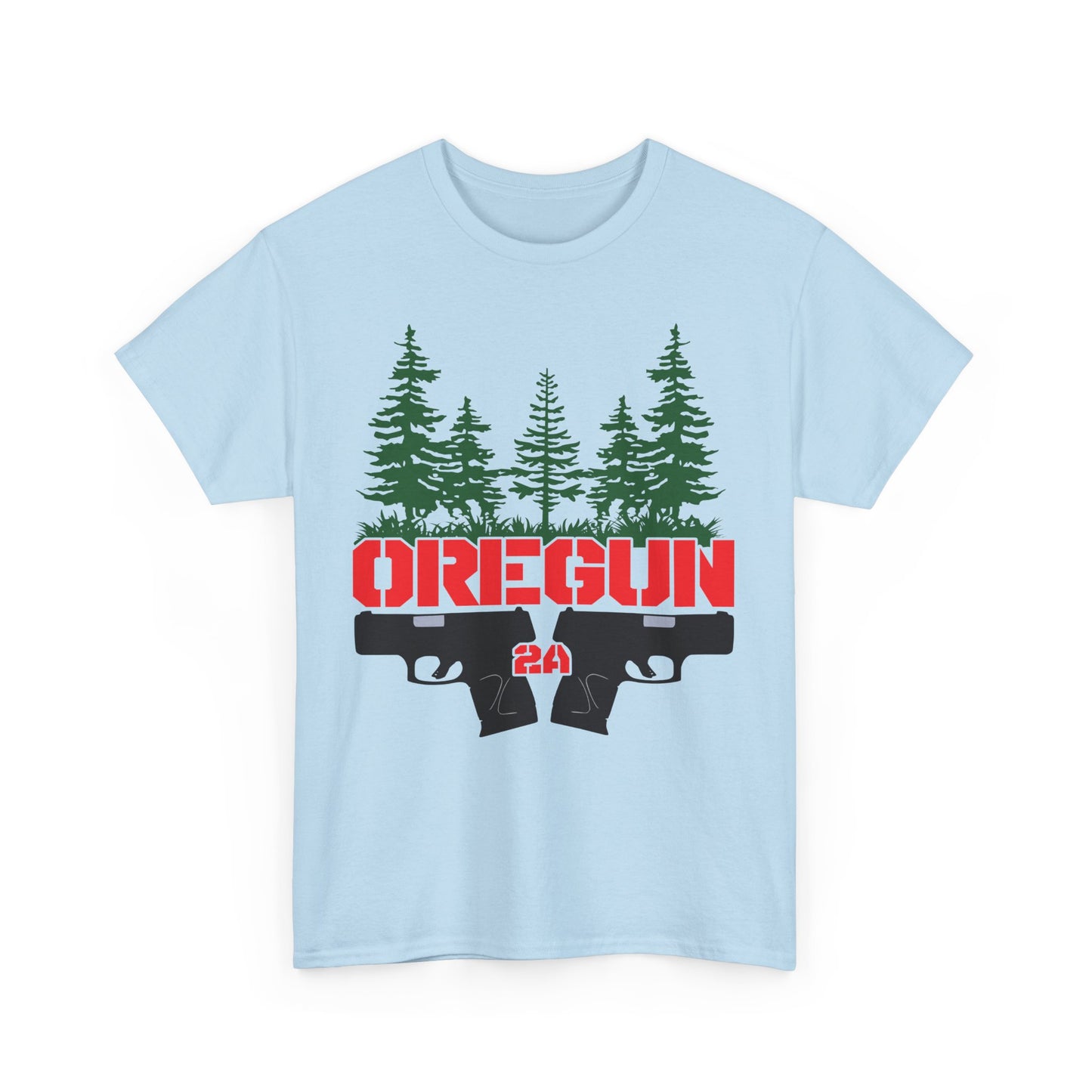 Oregun 2a Forest. Heavy Cotton T-Shirt