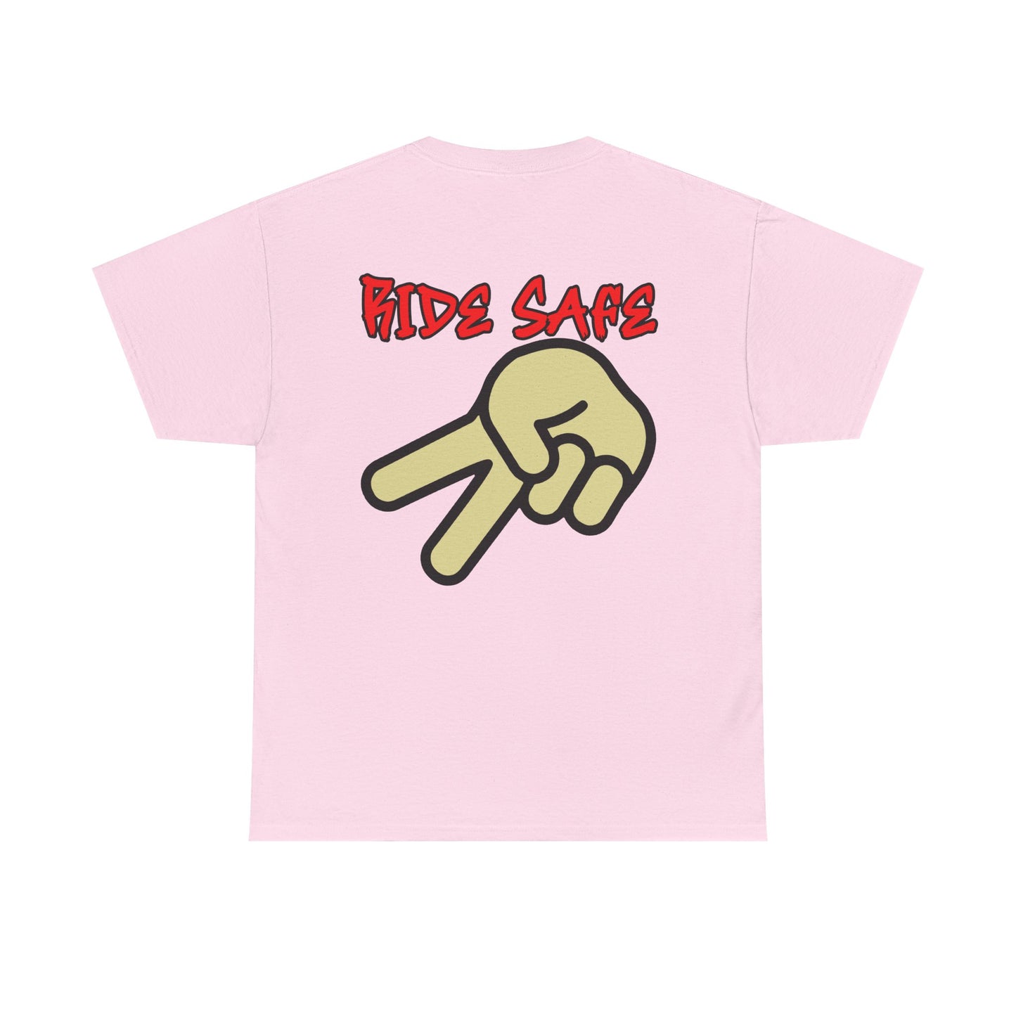 Ride Safe, Rad Moto Bunny, Heavy Cotton T-Shirt