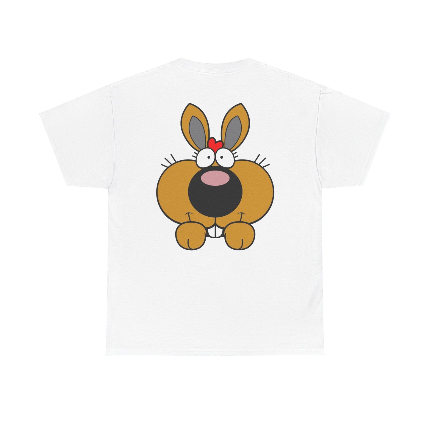 Love Bunny, Rad Moto Bunny, Heavy Cotton T-Shirt