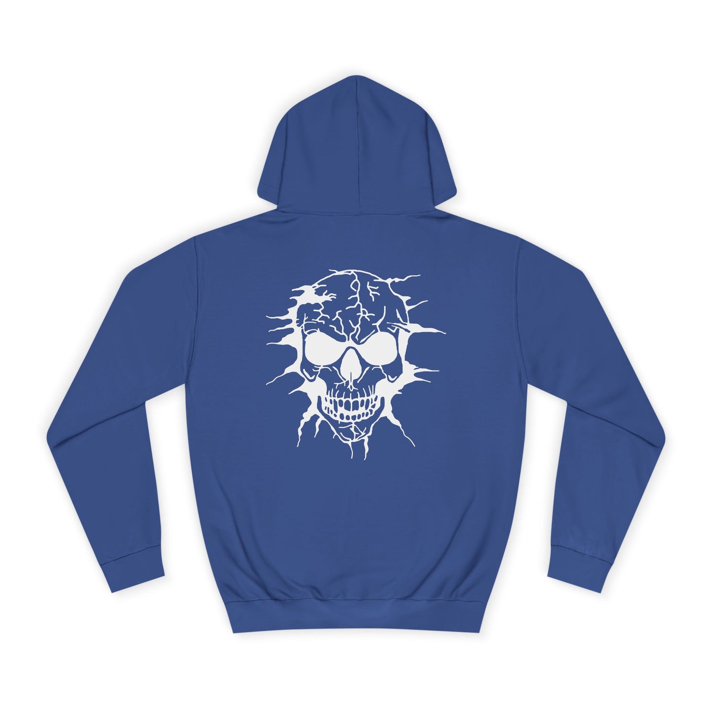 Breakout Skull, Rad Moto Bunny, Unisex Hoodie - Biker Style Sweatshirt for Motorcycle Enthusiasts