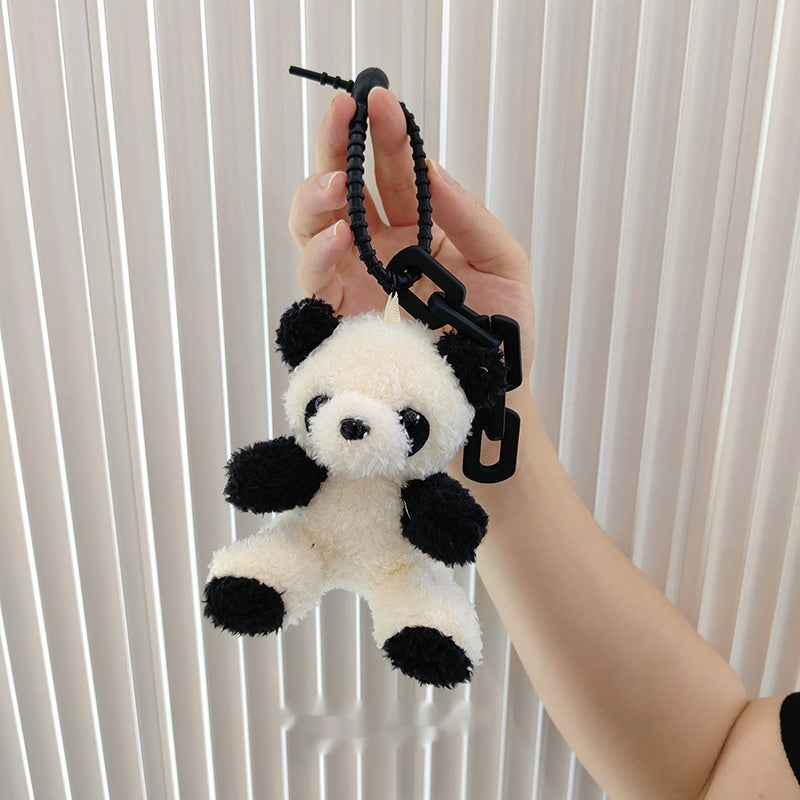 Cute Plush Panda Keychain