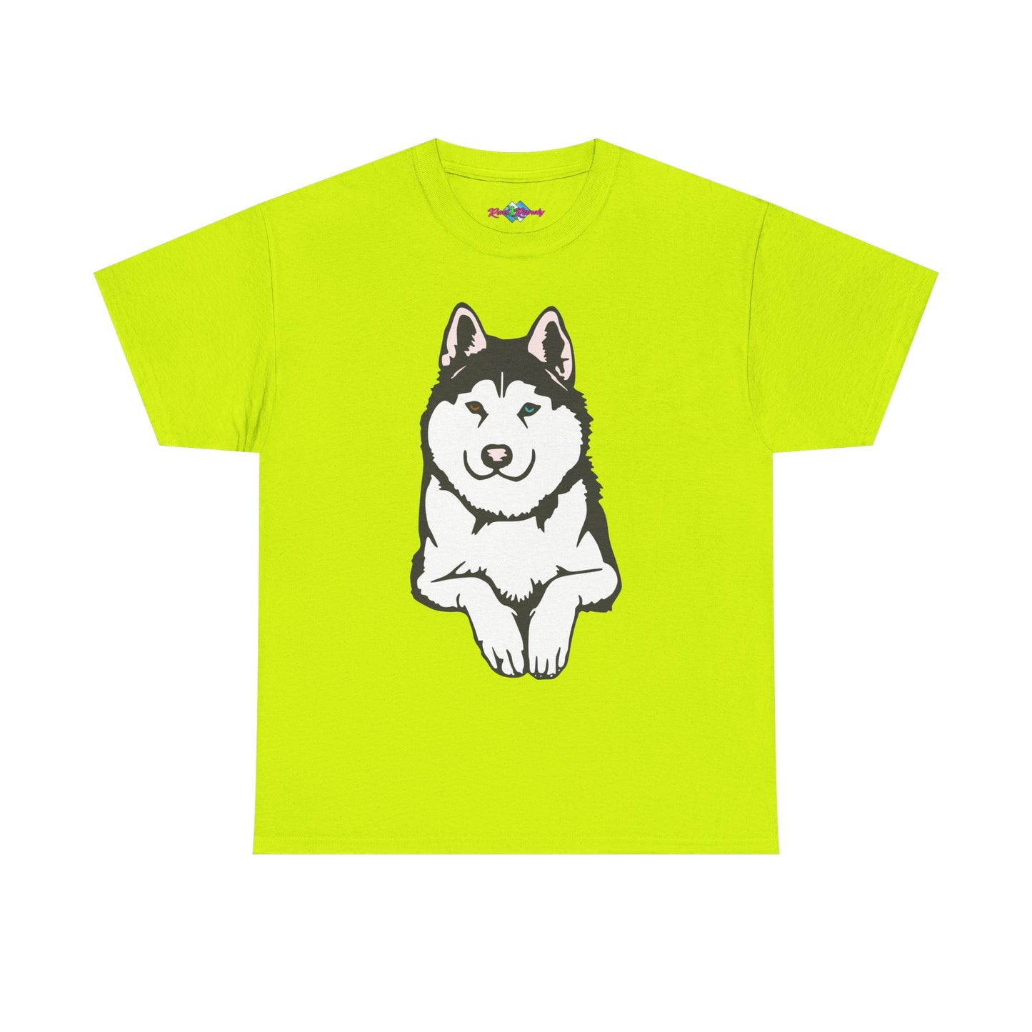 Casual Husky. Heavy Cotton T-Shirt