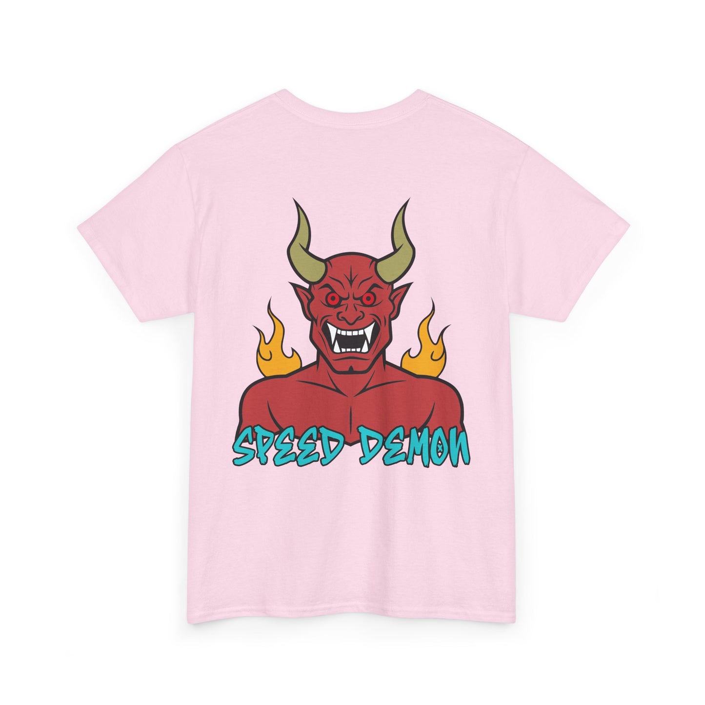 Speed Demon, Rad Moto Bunny, Heavy Cotton T-Shirt