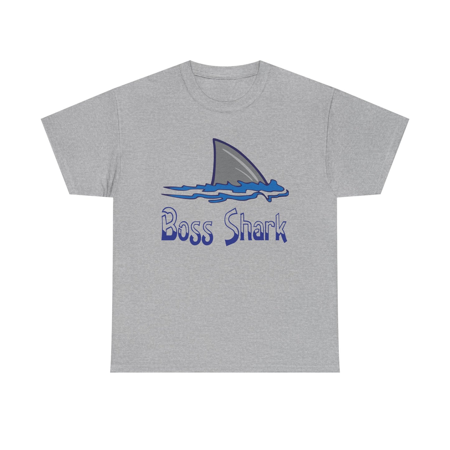 Boss Shark. Heavy Cotton T-Shirt