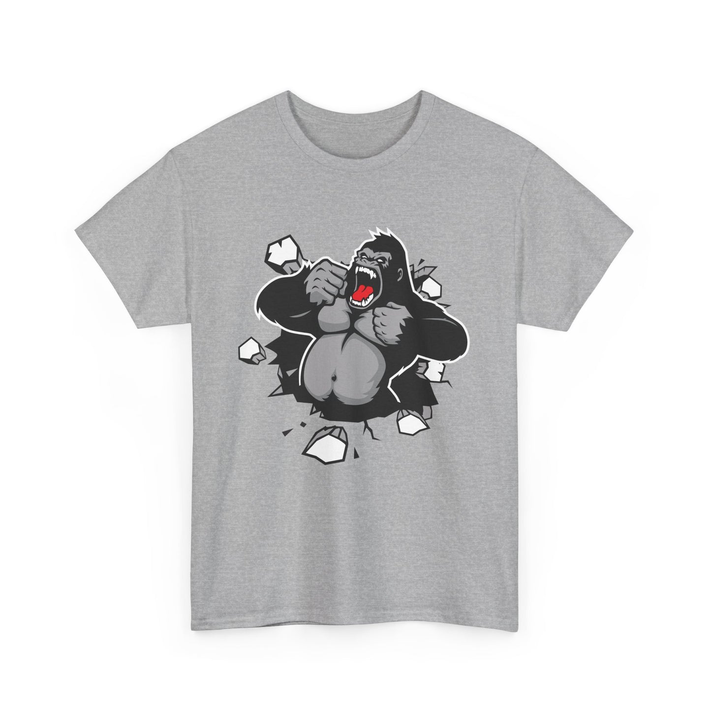 Bustin Out Gorilla. Heavy Cotton T-Shirt
